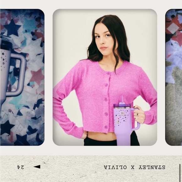 NIB Olivia Rodrigo Stanley Quencher H2O FlowState Tumbler 40oz - Picture 3 of 8